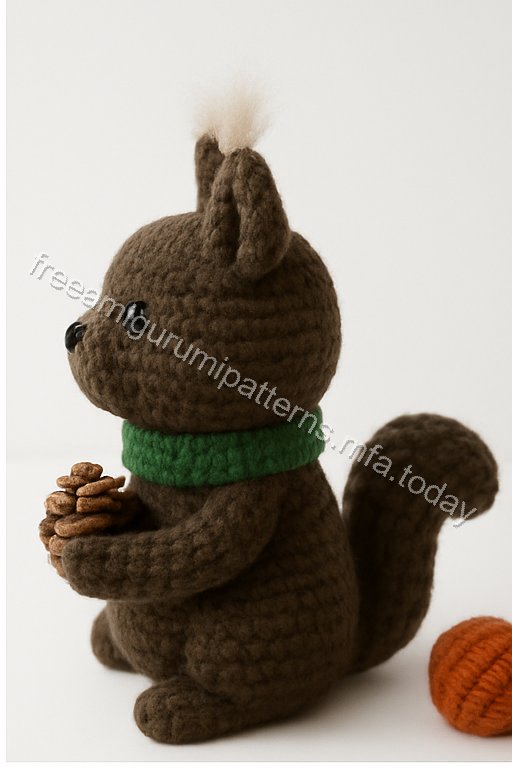 Amigurumi Squirrel Free Pattern