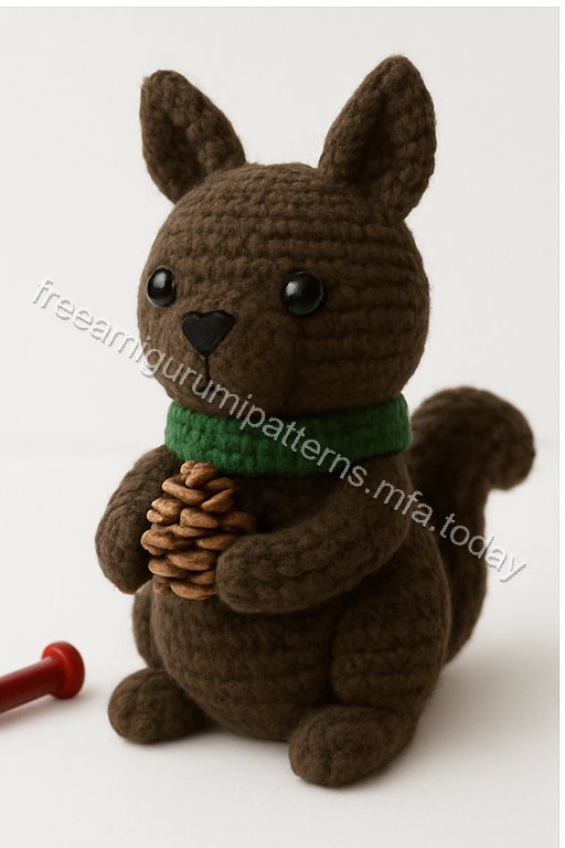 Amigurumi Squirrel Free Pattern
