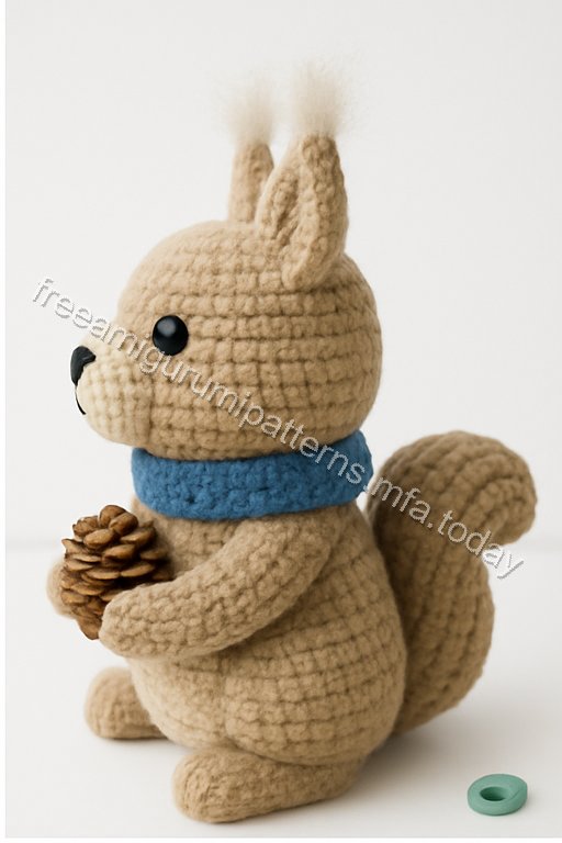 Amigurumi Squirrel Free Pattern
