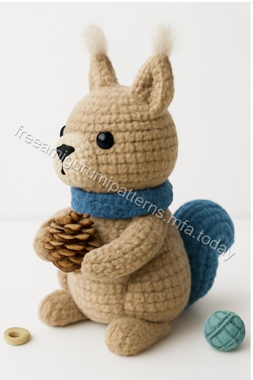 Amigurumi Squirrel Free Pattern