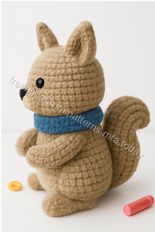 Amigurumi Squirrel Free Pattern