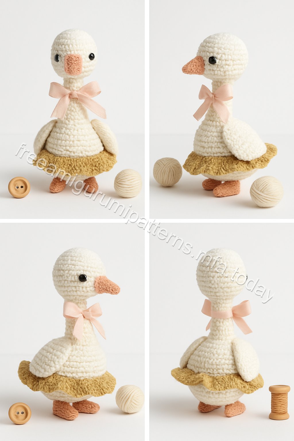 Amigurumi Swan Free Pattern