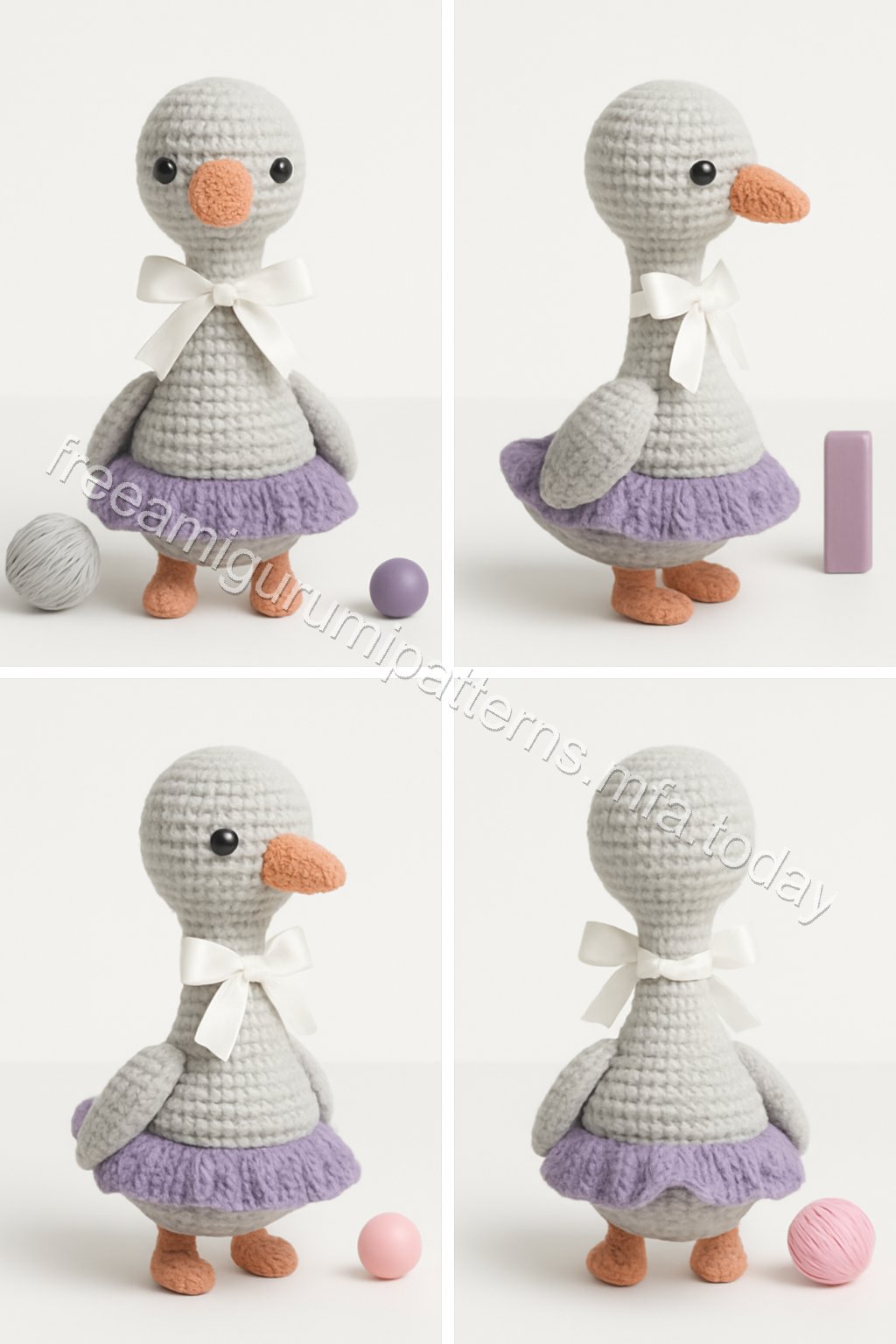 Amigurumi Swan Free Pattern