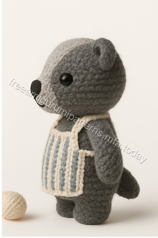 Amigurumi Badger Free Pattern