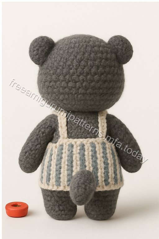 Amigurumi Badger Free Pattern