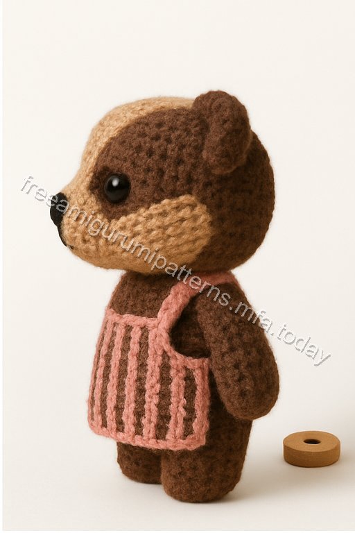 Amigurumi Badger Free Pattern