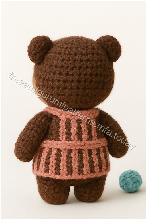 Amigurumi Badger Free Pattern