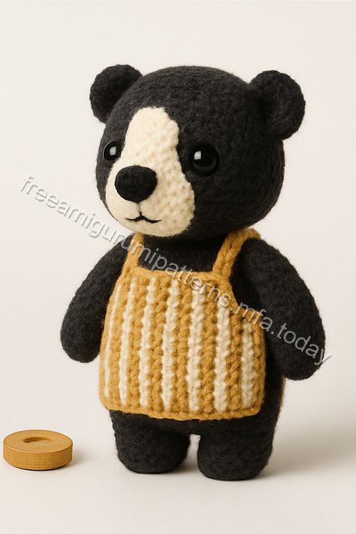 Amigurumi Badger Free Pattern