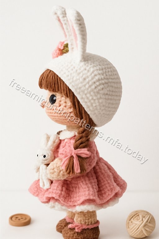 Amigurumi Bunny Girl Free Pattern