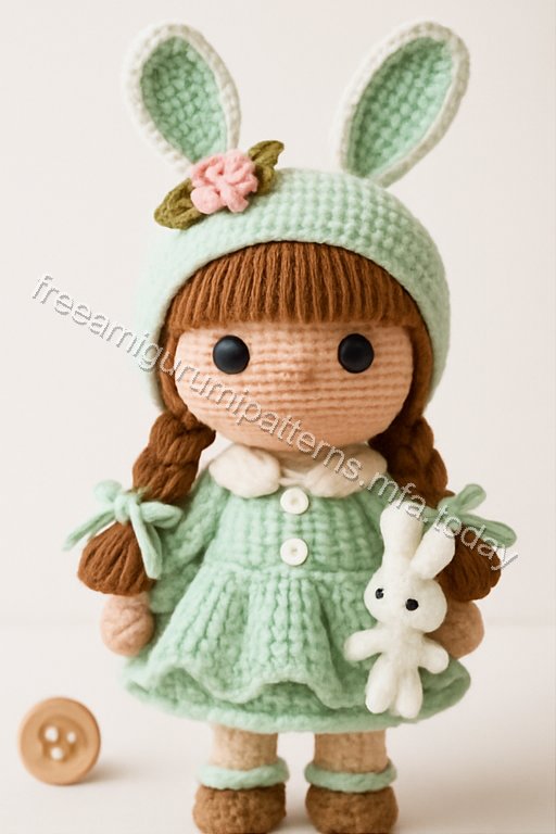 Amigurumi Bunny Girl Free Pattern