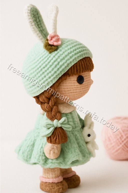 Amigurumi Bunny Girl Free Pattern