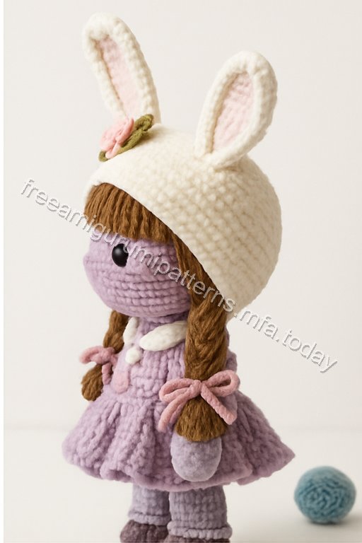 Amigurumi Bunny Girl Free Pattern