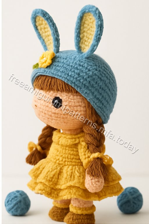 Amigurumi Bunny Girl Free Pattern