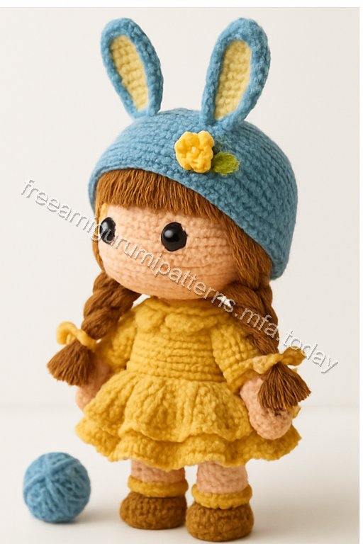 Amigurumi Bunny Girl Free Pattern