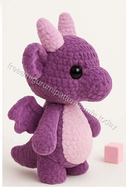 Amigurumi Velvet Dragon Free Pattern