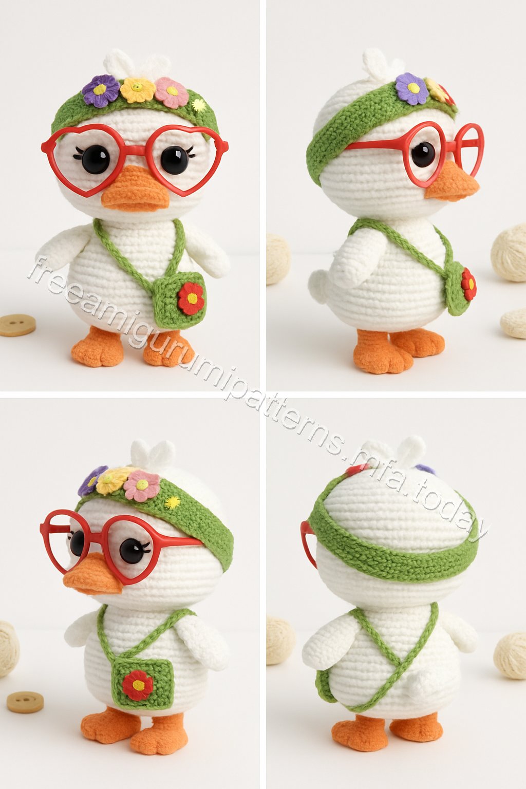 Amigurumi Duck Free Pattern