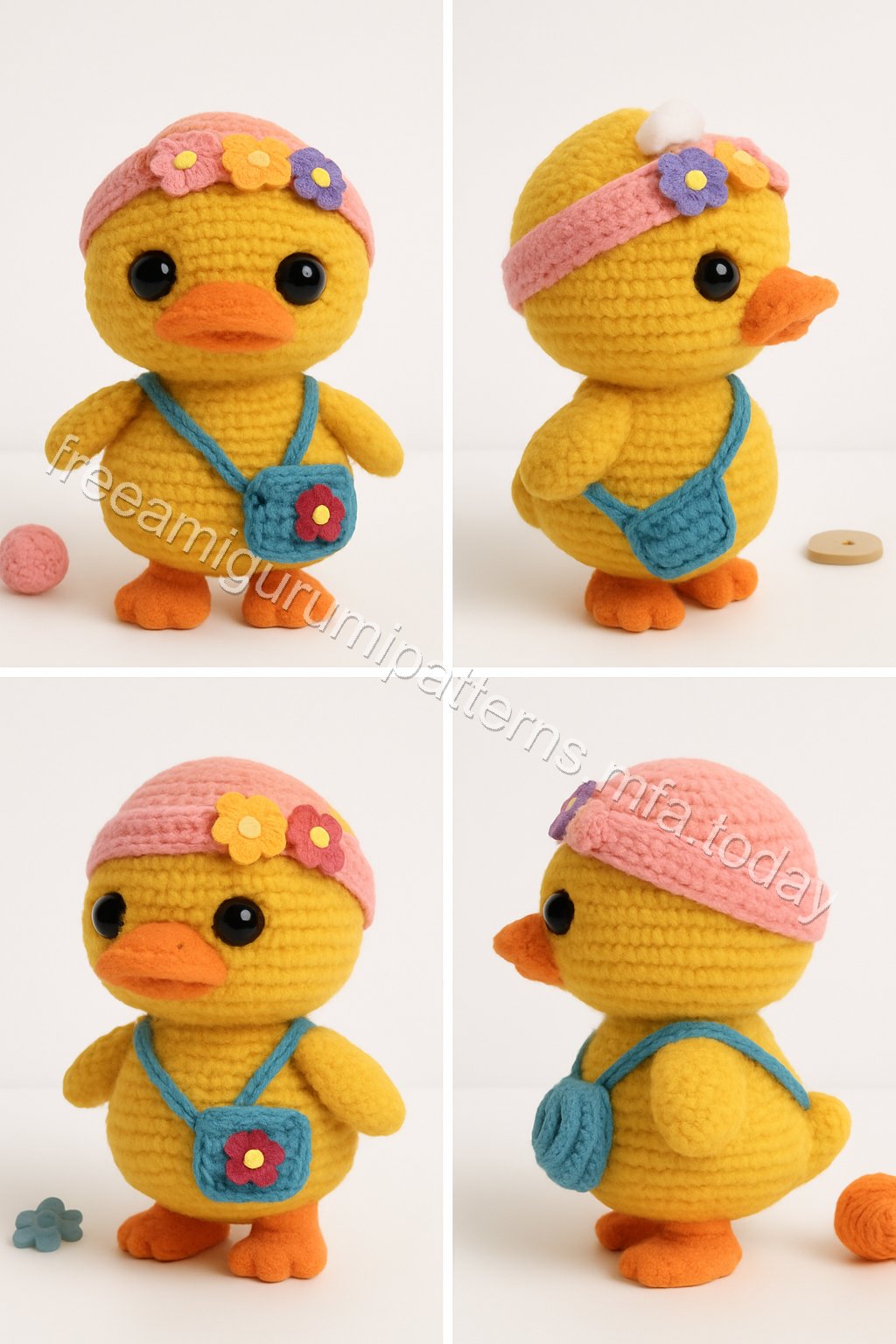 Amigurumi Duck Free Pattern