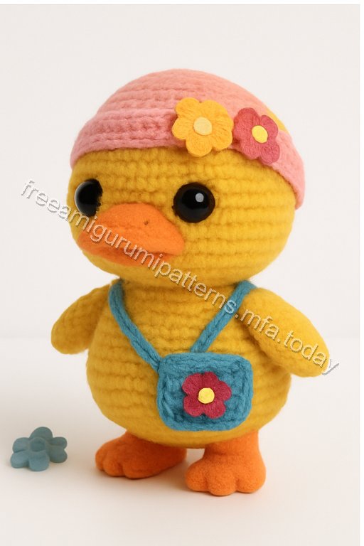 Amigurumi Duck Free Pattern