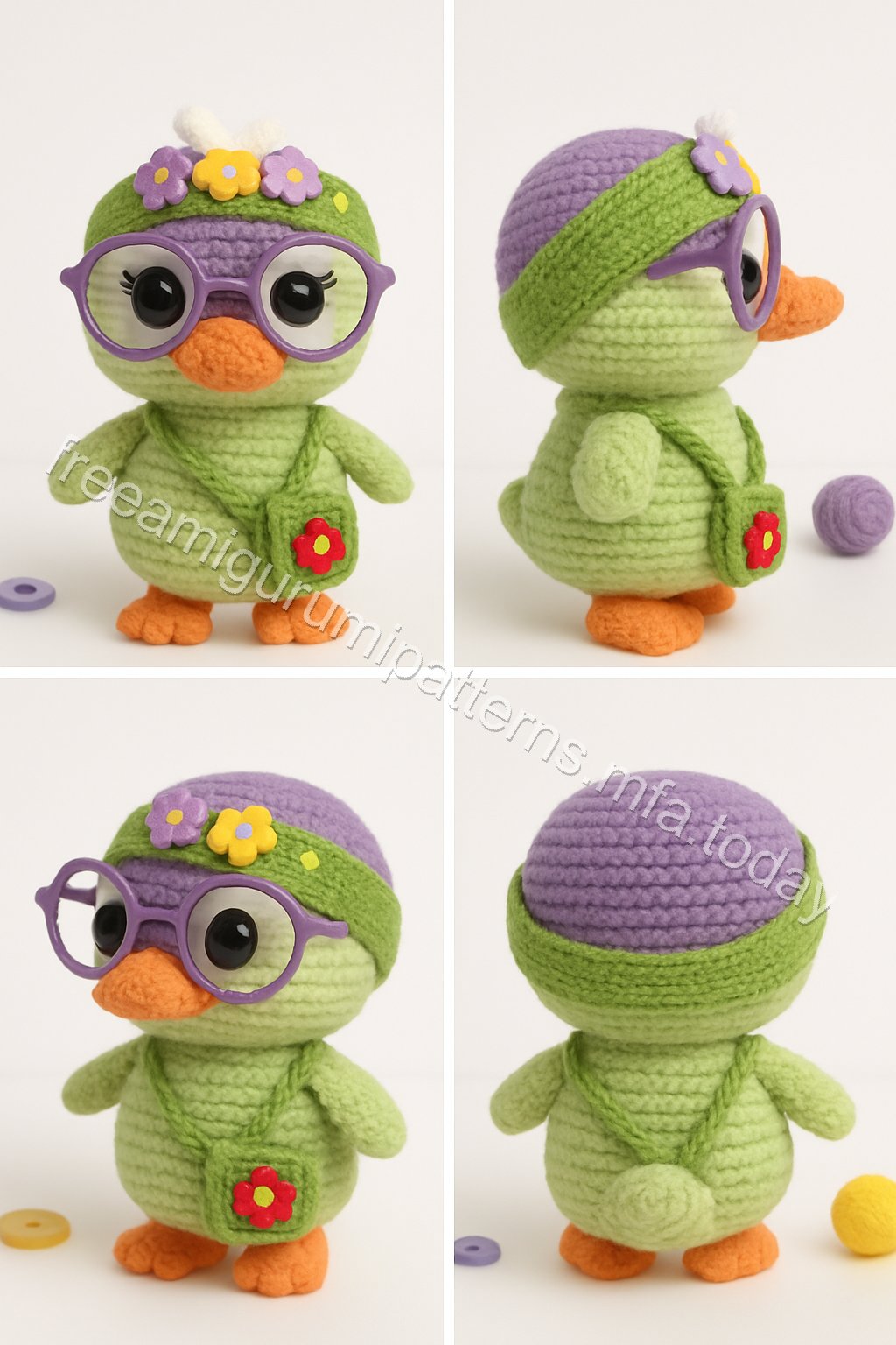 Amigurumi Duck Free Pattern