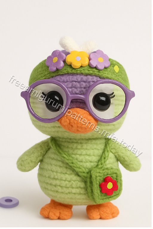 Amigurumi Duck Free Pattern