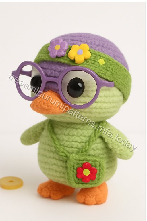 Amigurumi Duck Free Pattern