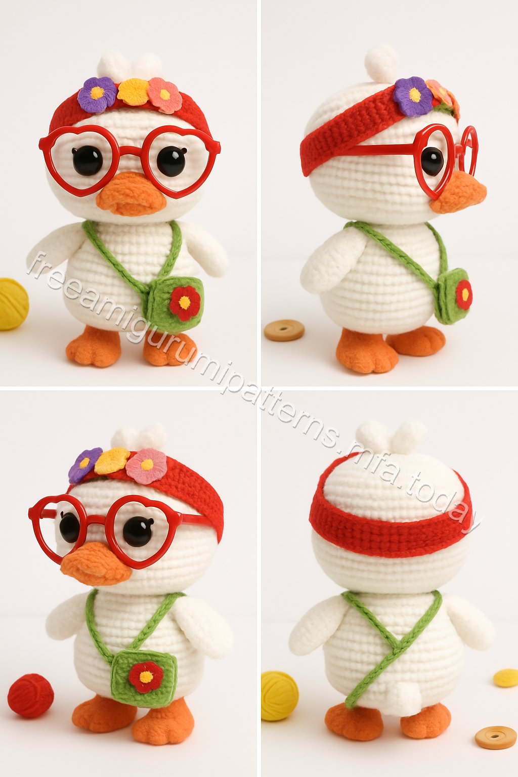 Amigurumi Duck Free Pattern