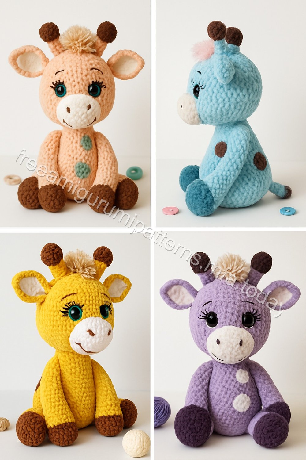 Amigurumi Giraffe Free Pattern
