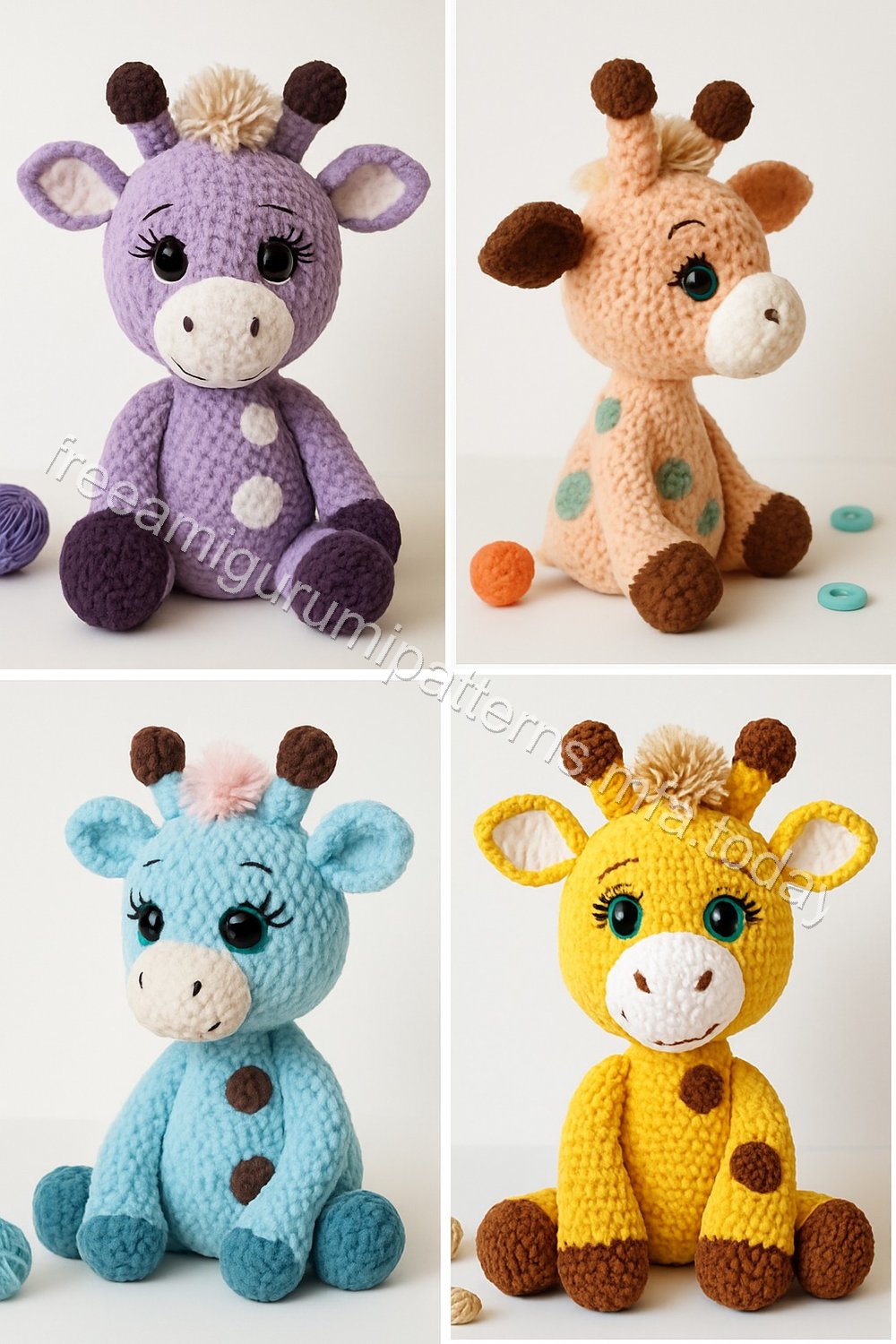 Amigurumi Giraffe Free Pattern