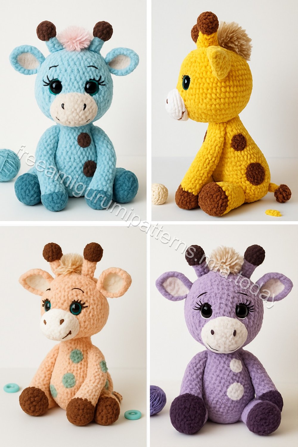 Amigurumi Giraffe Free Pattern