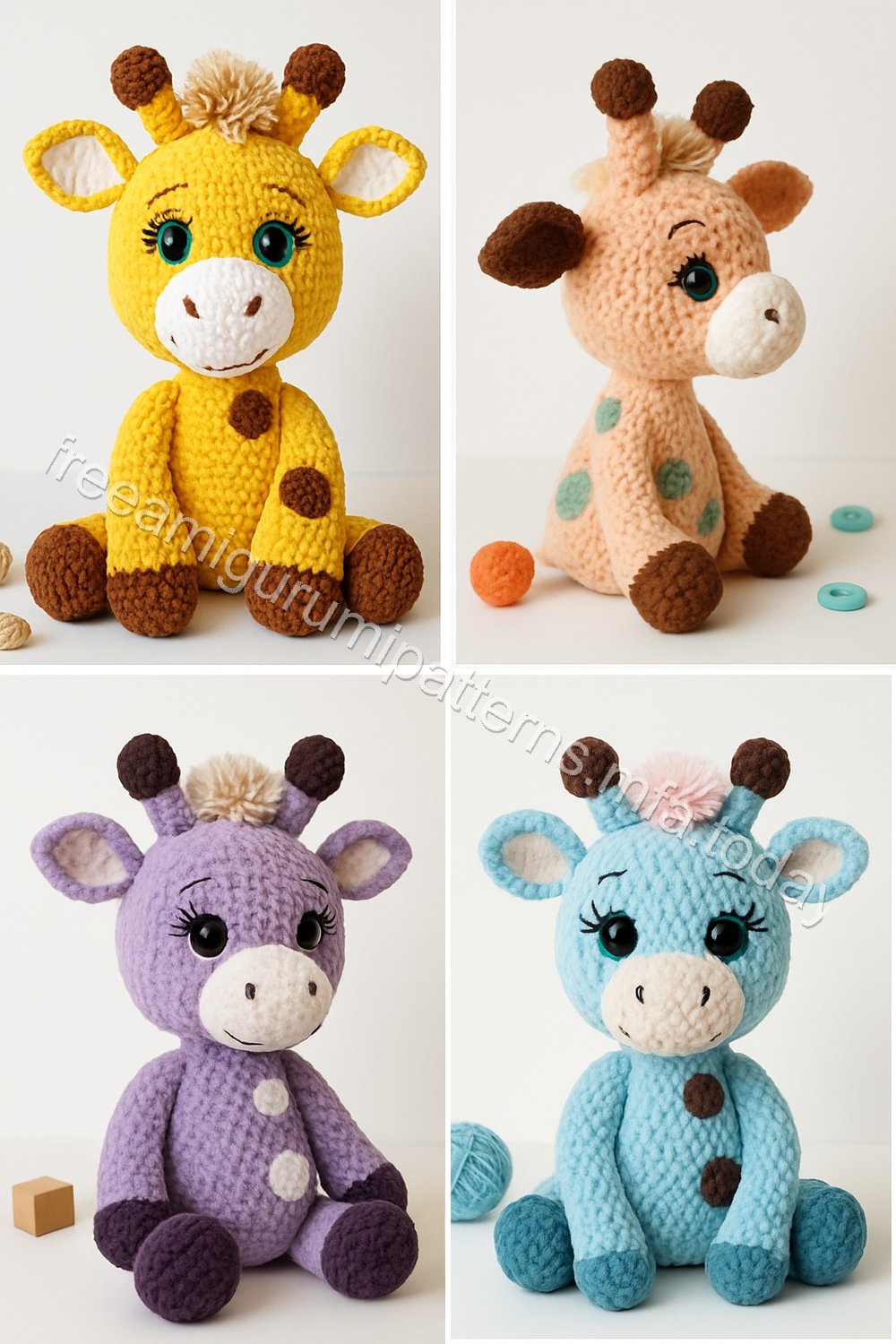 Amigurumi Giraffe Free Pattern