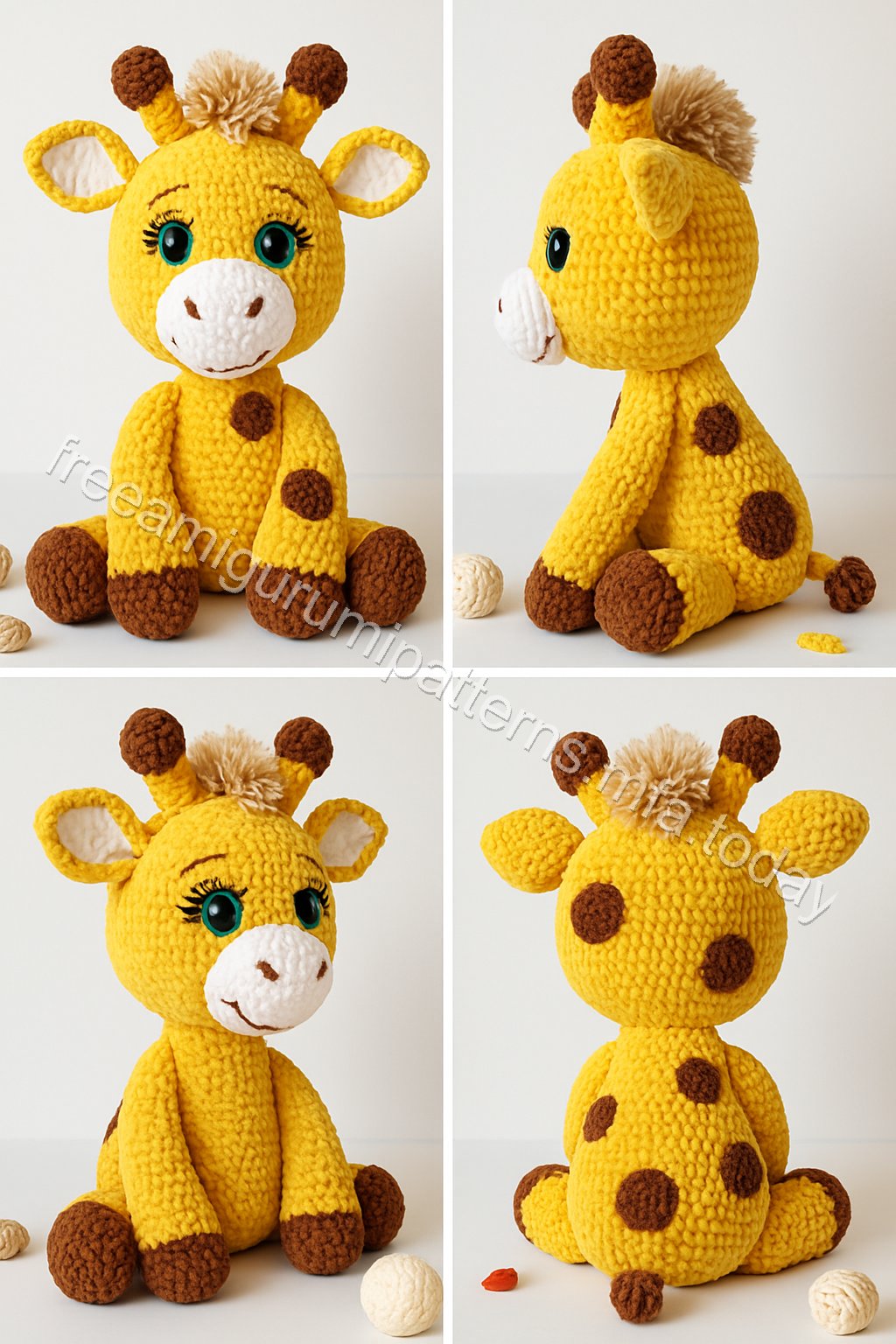 Amigurumi Giraffe Free Pattern