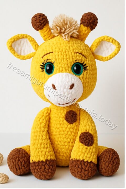 Amigurumi Giraffe Free Pattern - giraffe-q1p1.jpg