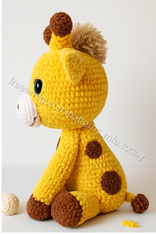 Amigurumi Giraffe Free Pattern