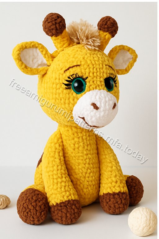 Amigurumi Giraffe Free Pattern