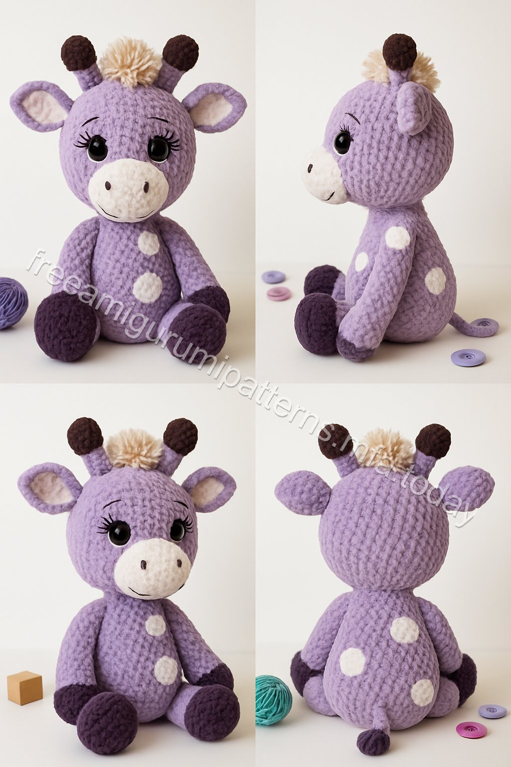 Amigurumi Giraffe Free Pattern