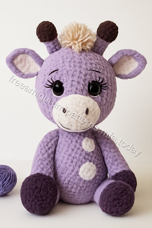 Amigurumi Giraffe Free Pattern