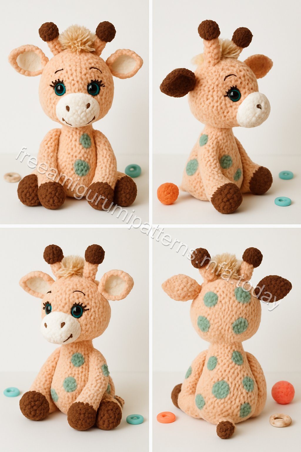 Amigurumi Giraffe Free Pattern