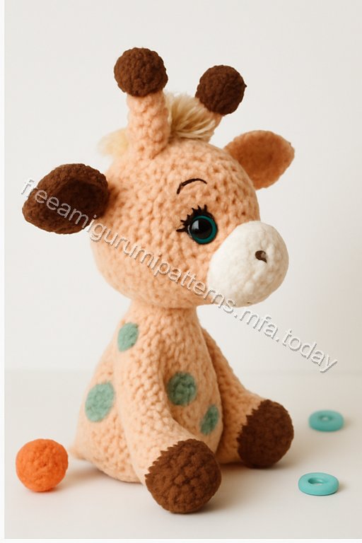 Amigurumi Giraffe Free Pattern