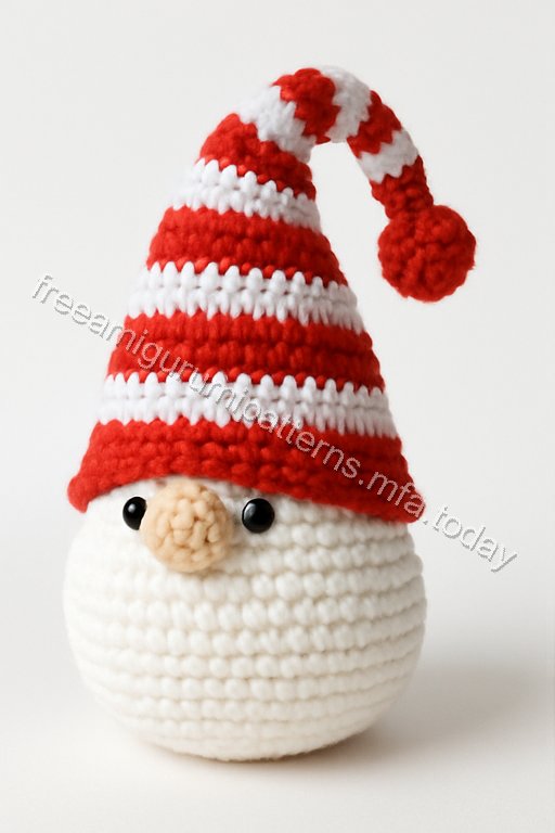 Amigurumi Christmas Gnome Free Pattern