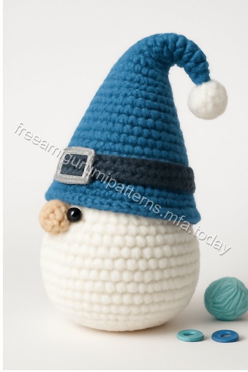 Amigurumi Christmas Gnome Free Pattern