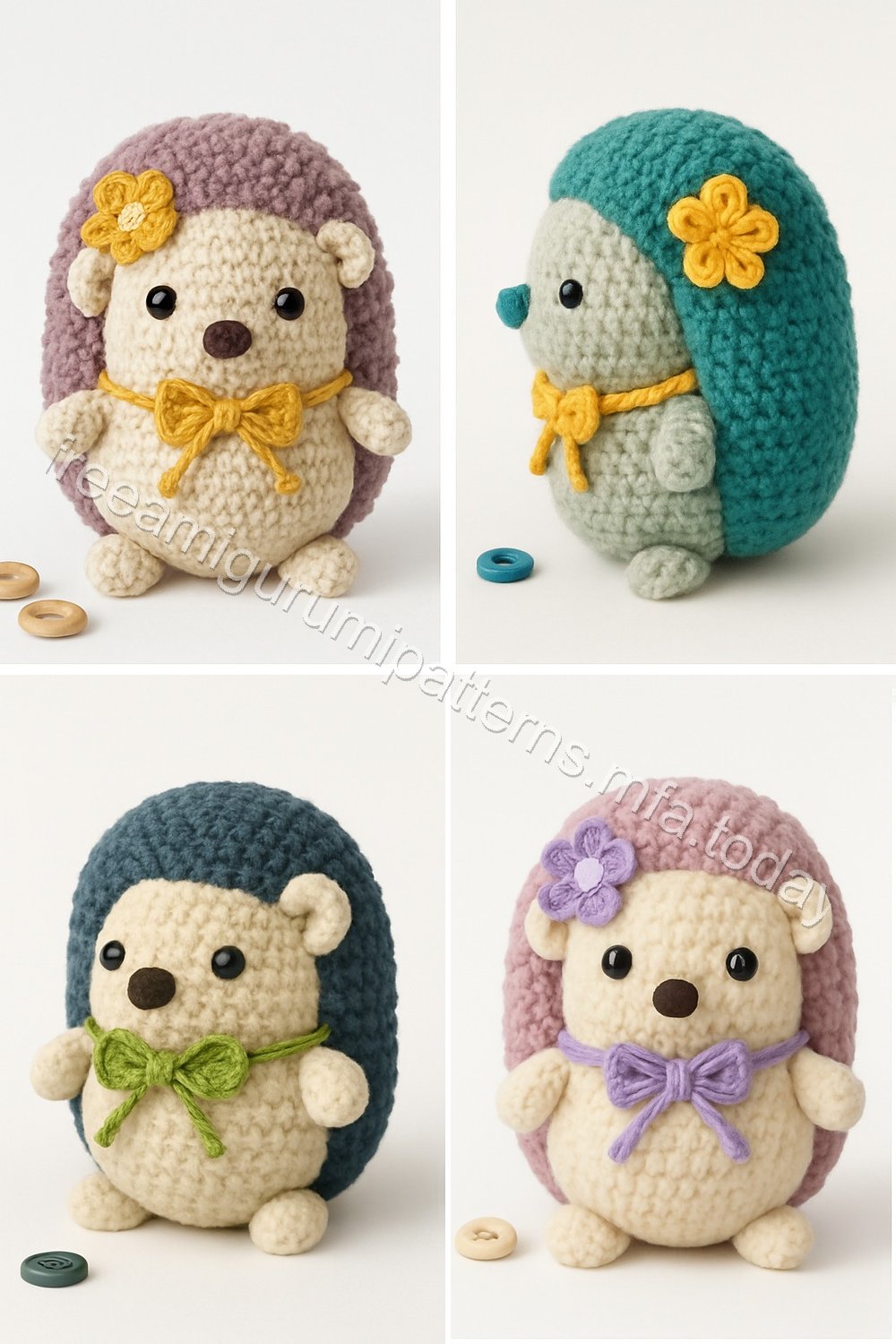 Amigurumi Hedgehog Free Pattern