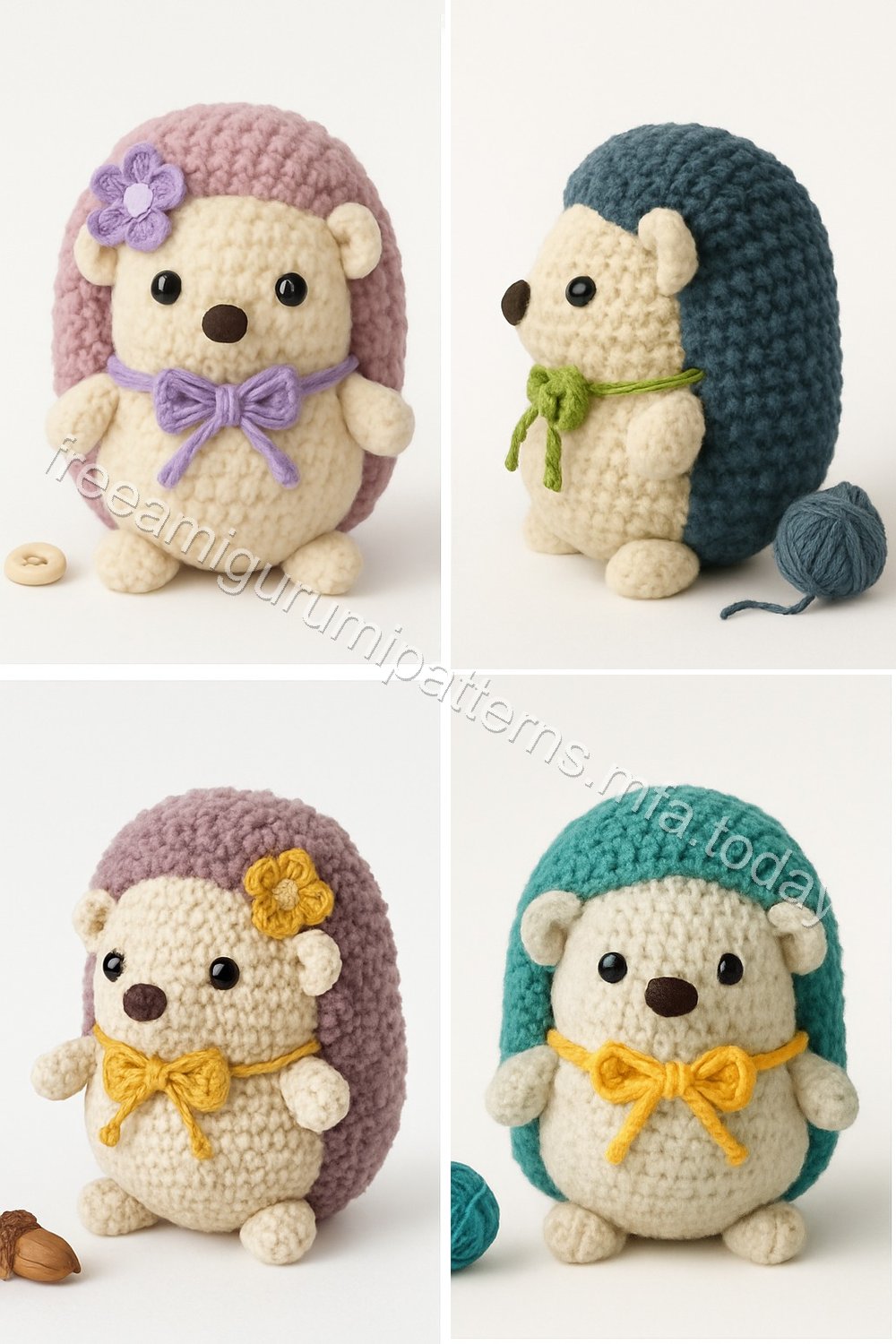 Amigurumi Hedgehog Free Pattern