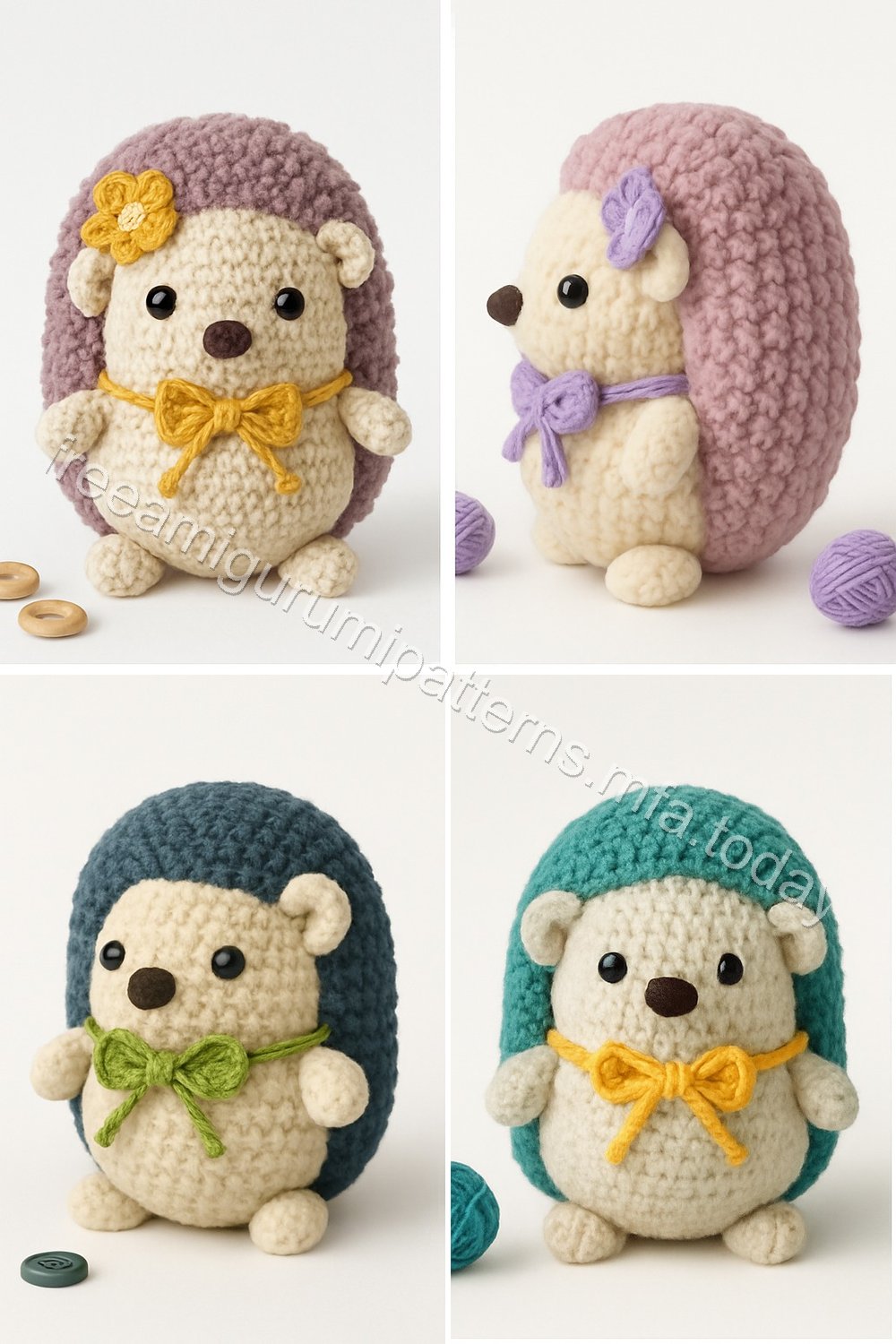 Amigurumi Hedgehog Free Pattern