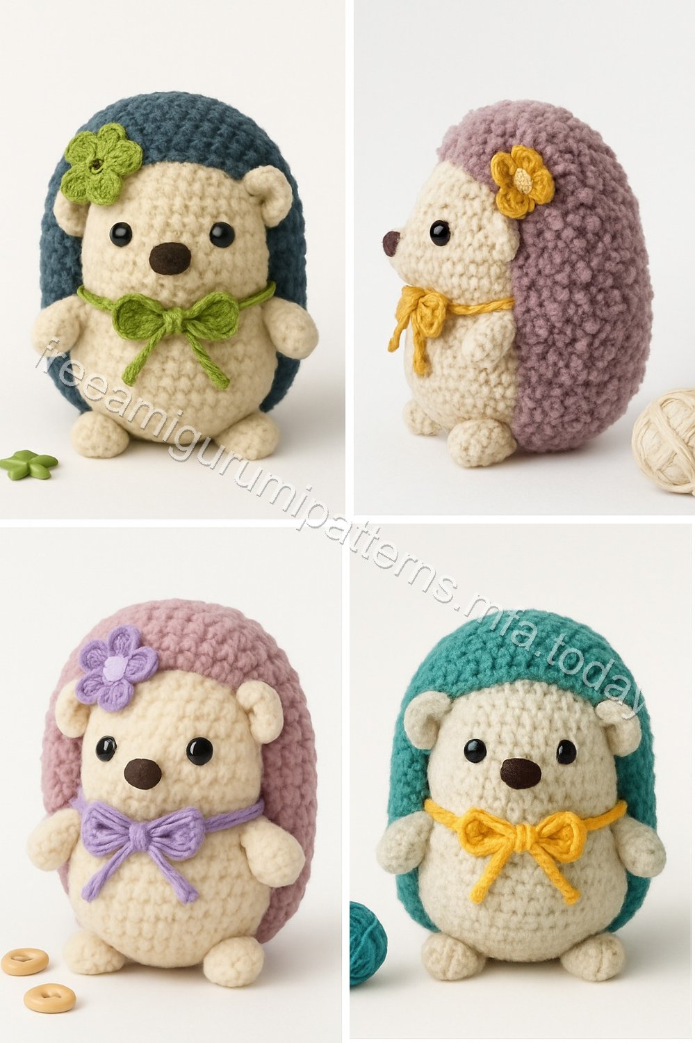 Amigurumi Hedgehog Free Pattern
