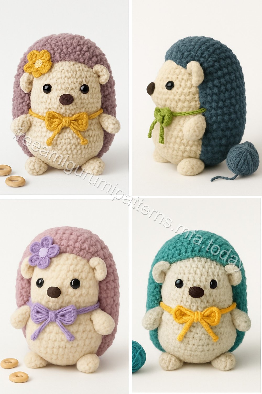 Amigurumi Hedgehog Free Pattern