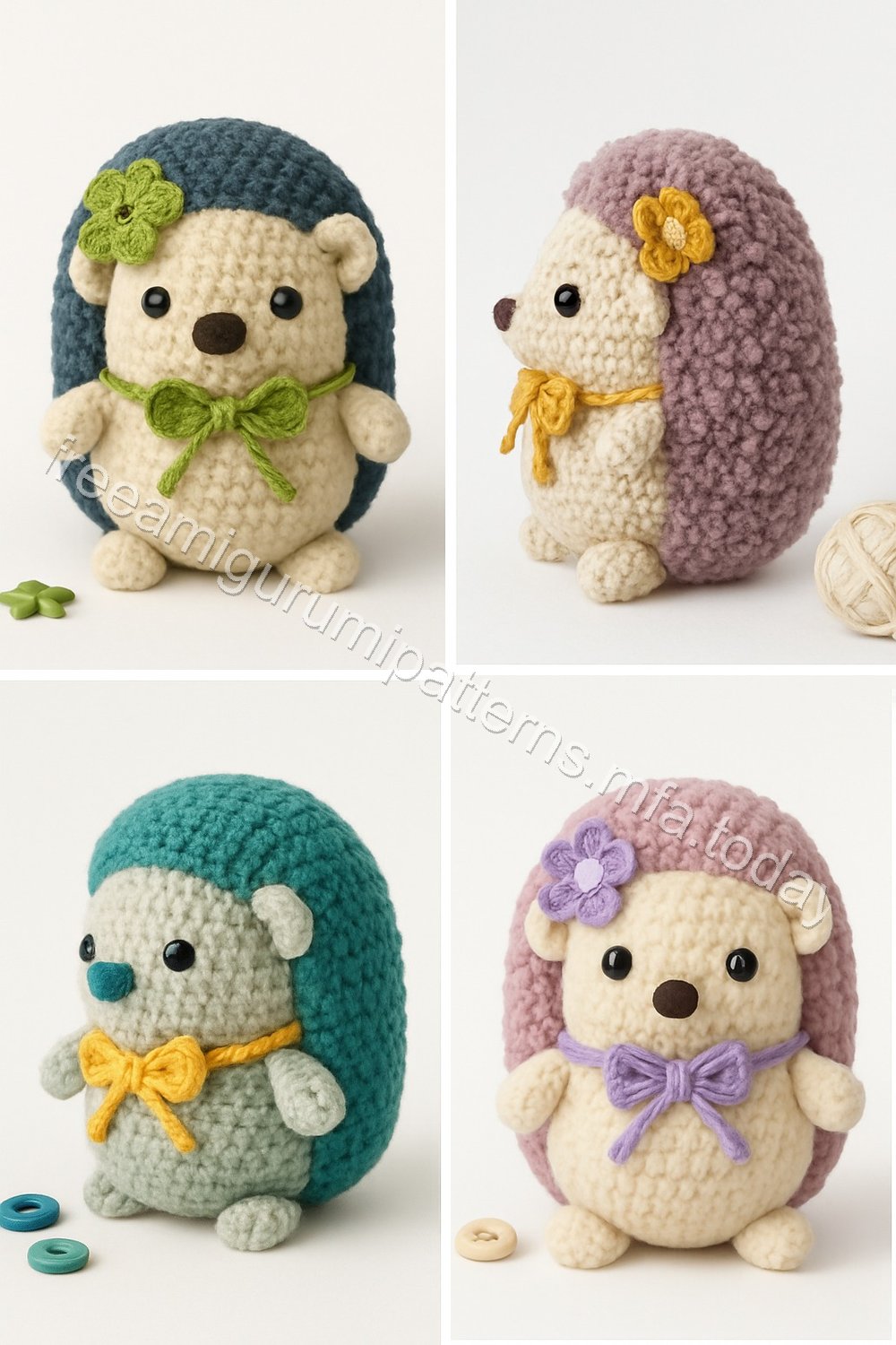 Amigurumi Hedgehog Free Pattern