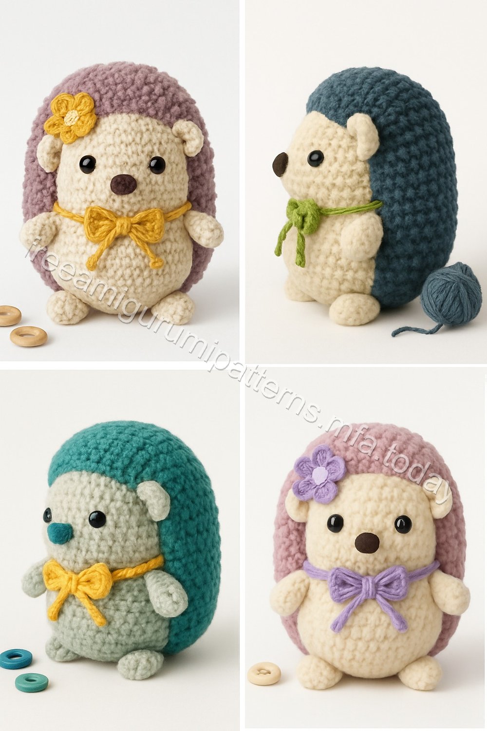 Amigurumi Hedgehog Free Pattern