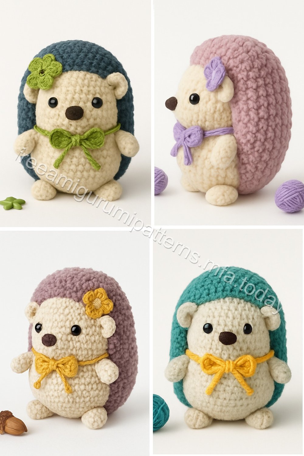 Amigurumi Hedgehog Free Pattern
