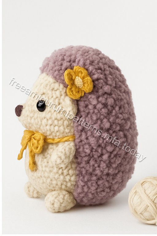 Amigurumi Hedgehog Free Pattern