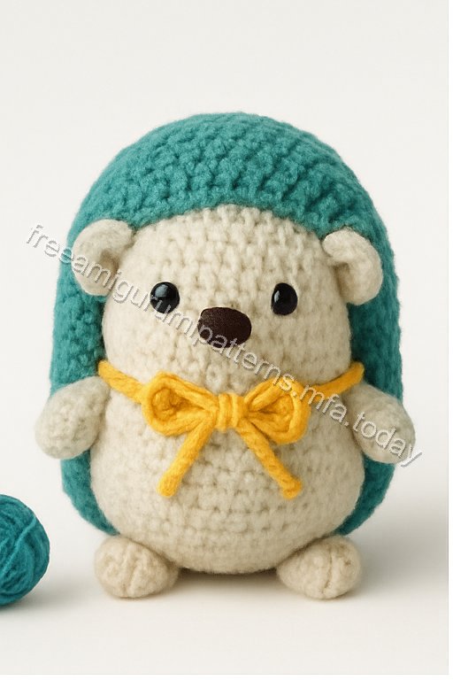 Amigurumi Hedgehog Free Pattern